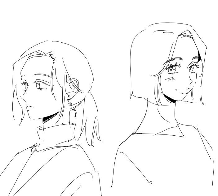 트친들이랑 어쩌다보니 1차 앤솔 하기로 돼서 거기 쓸 캐 초안 만들던 거
히히 만화 그릴 생각 하니 신난다 재밌겠다
역시 나는 판이 좀 깔려야 추진력이 생김... 약간의 강제성 필요해