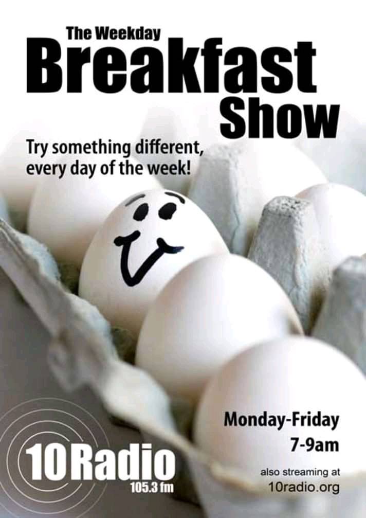 I'm presenting the <a href="/10RadioCIC/">10Radio</a> Breakfast Show tomorrow (New -Year's Eve).
7-9am on 105.3fm - apps - 10radio.org

There will be a Think Link Quiz, News, What's Ons, a look back at 2024 and Music.

Email studio@10radio.org
Tel 01984 624137