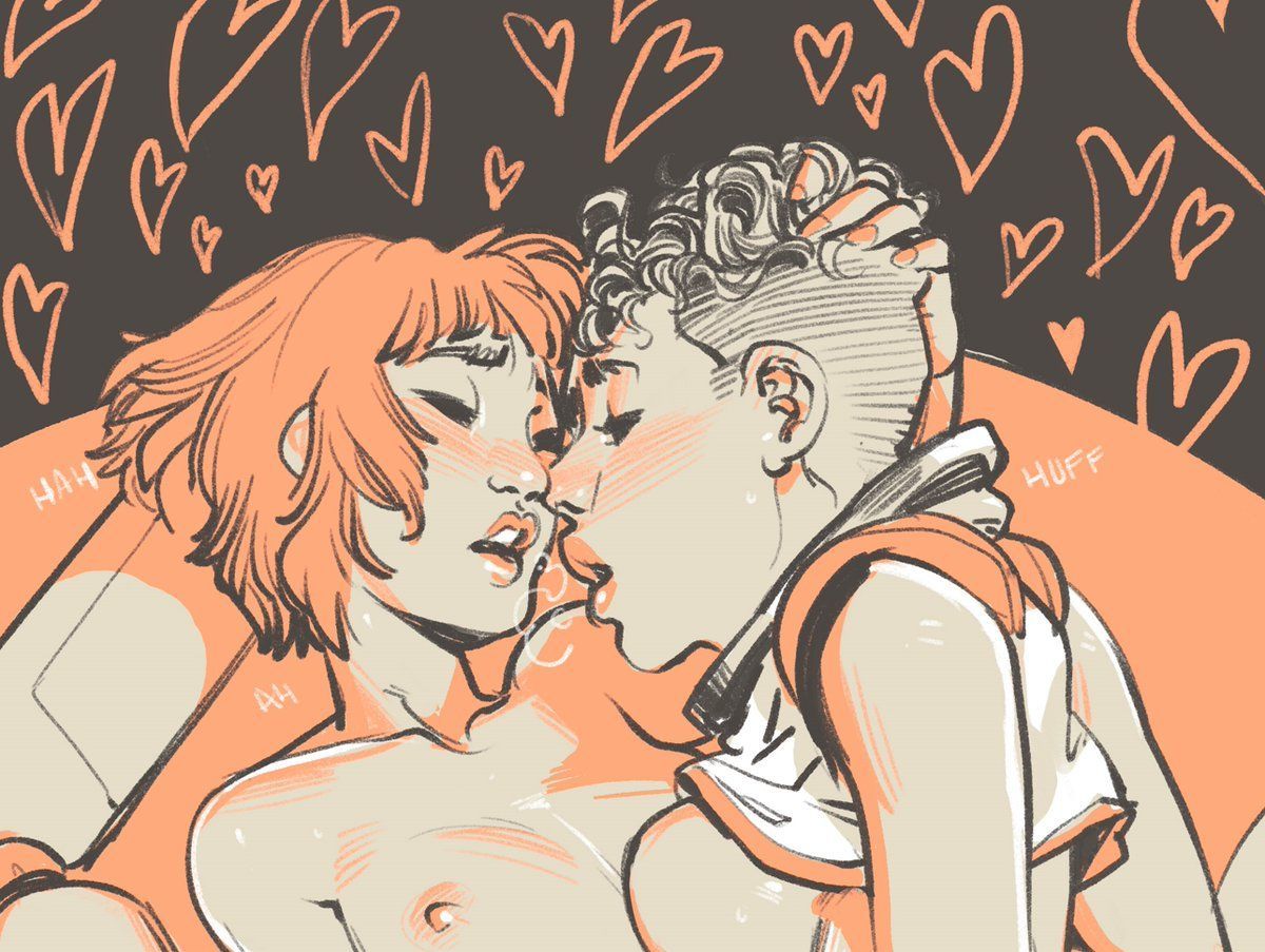 wintonkidd's tweet photo. My art and characters evolved a lot during my first comic, Space Express💫🚀
All 3 chapters are 15% off for my ⭐🌲December Sale🌲⭐ sale on itchio! 
🔞All Winton comics are in a little bundle for $80🎁⤵️ 
https://t.co/Nsi1JobxV9 
Enjoy!❤️ https://t.co/pRgbJye6O6