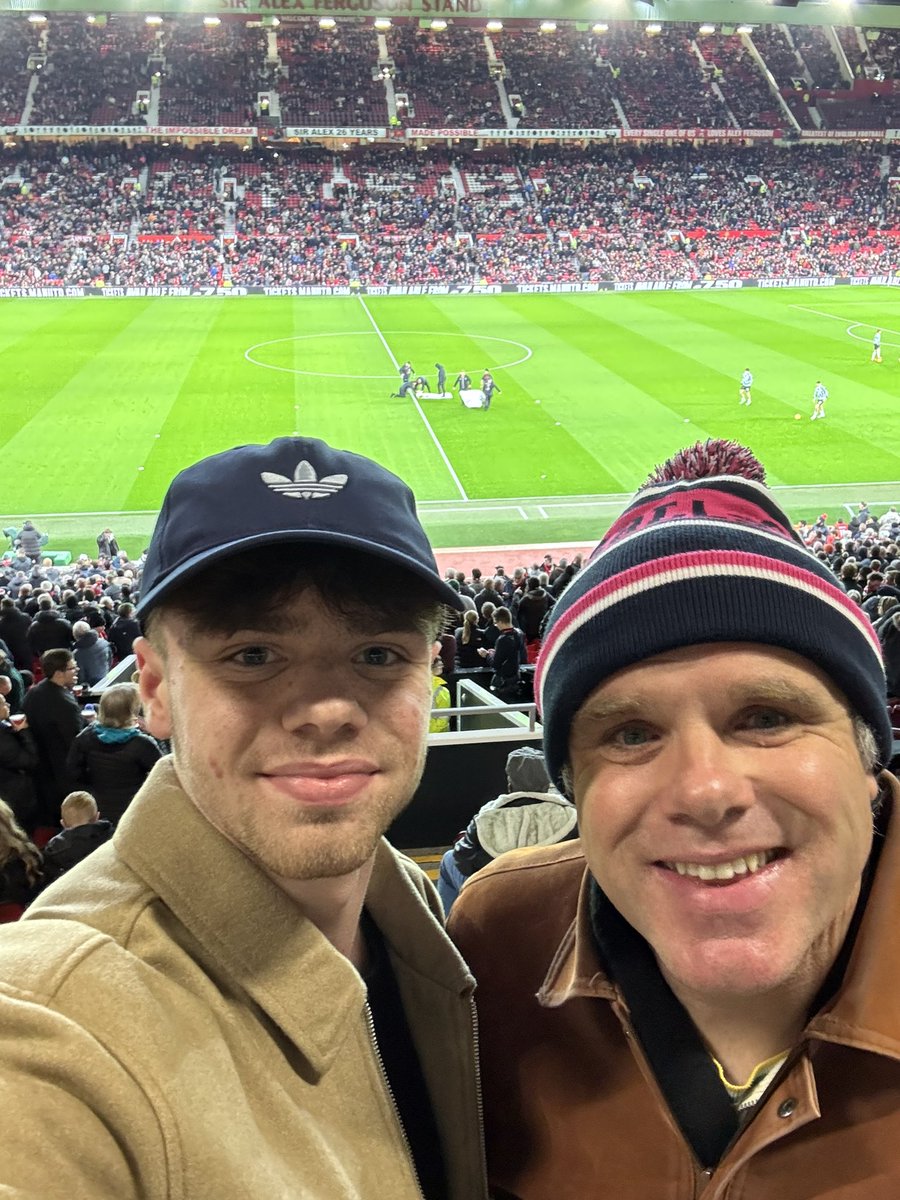 In the prawn sandwich seats

I’m disappointed with size of my head
But I like my hat