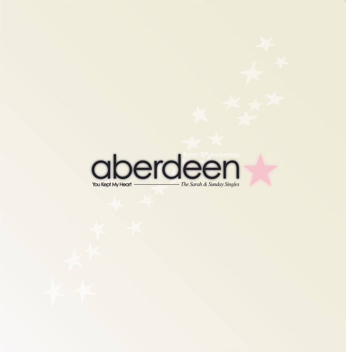 John Girgus & The Legendary House Cats (@usedbinpop) on Twitter photo I'm pleased to announce:
Aberdeen, You Kept My Heart (The Sarah & Sunday Singles), Byron 30th anniversary issue
Remastered by <a href="/laundryroomrec/">Ulysses Noriega</a>, available from <a href="/Toothgrinderuk/">TOOTHGRINDER</a> on 12β powder pink vinyl featuring glow in the dark star
(Pre-order link below) I'm pleased to announce:
Aberdeen, You Kept My Heart (The Sarah & Sunday Singles), Byron 30th anniversary issue
Remastered by <a href="/laundryroomrec/">Ulysses Noriega</a>, available from <a href="/Toothgrinderuk/">TOOTHGRINDER</a> on 12β powder pink vinyl featuring glow in the dark star
(Pre-order link below)