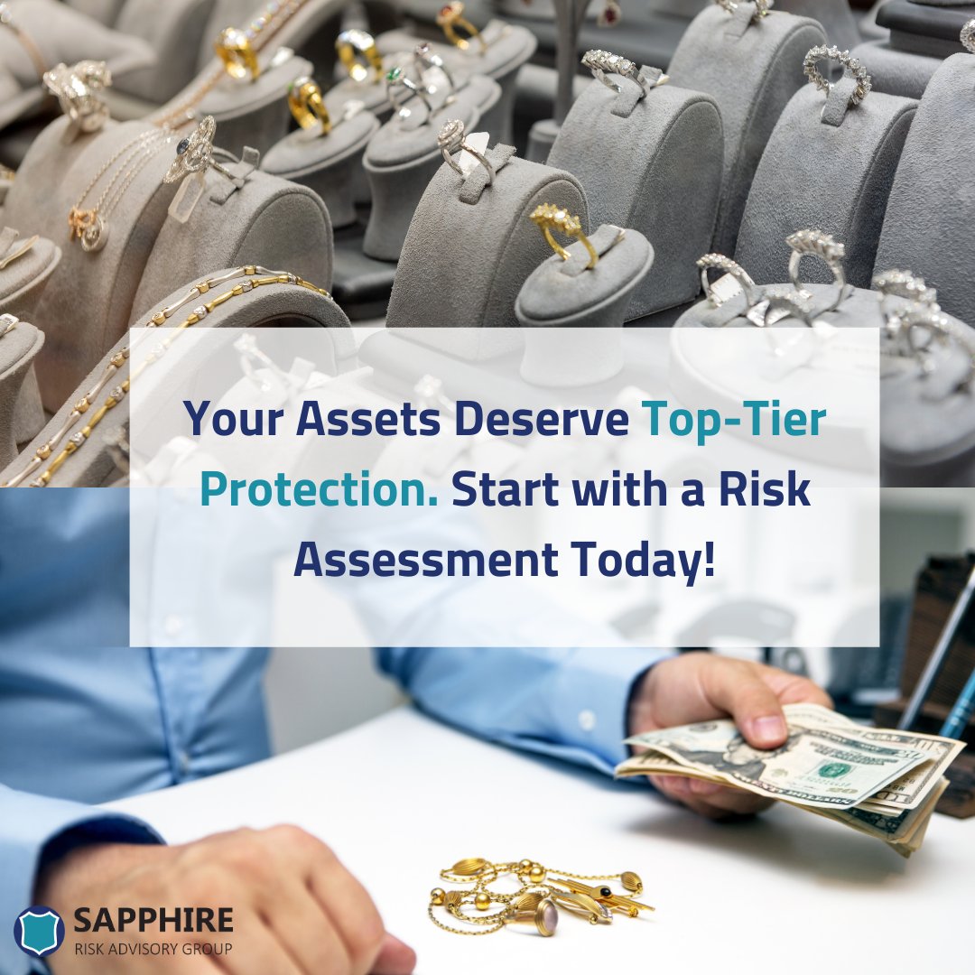 In the pawn and jewelry industries, protecting your high-value assets starts with a thorough risk assessment. 🔍💎 

At Sapphire Risk, we specialize in identifying vulnerabilities and providing tailored security solutions to keep your business safe and secure!

Don’t wait for ...