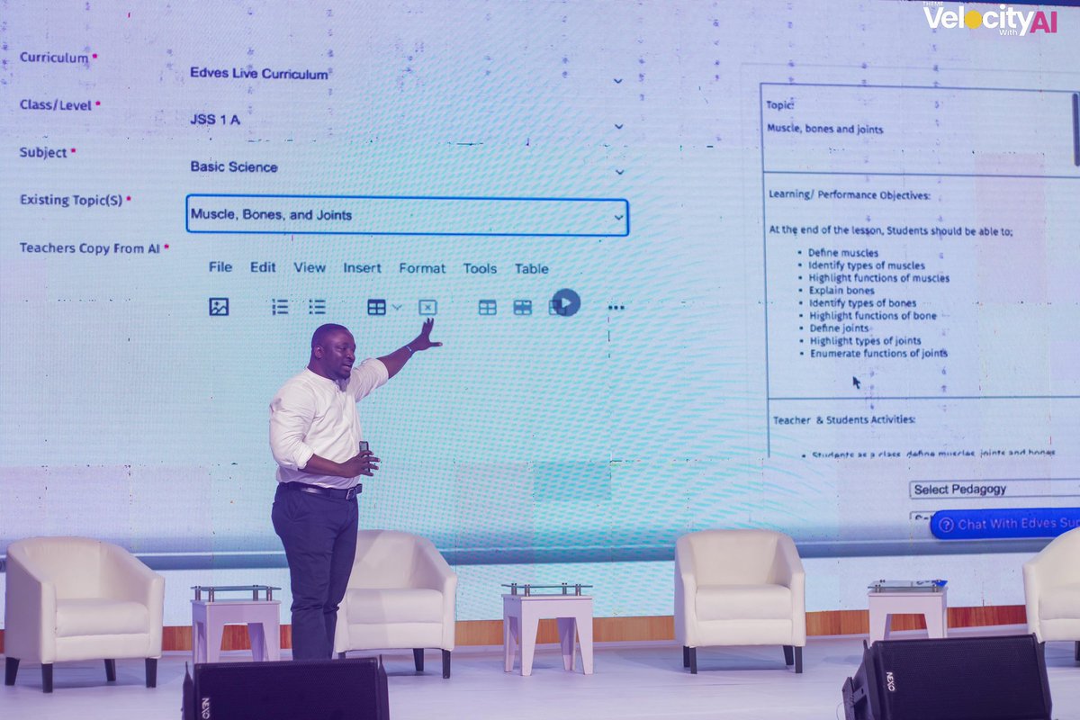 FalanaDimeji's tweet image. 2025 marks the culmination of a quinquennium that began with learning lockdown and compounded by poor prepandemic digital infrastructure investment. Dear African Educators, your consistency is fueling speed. Thank you for 2024.

#VelocityWithAI #AcceleratedLearning #Education