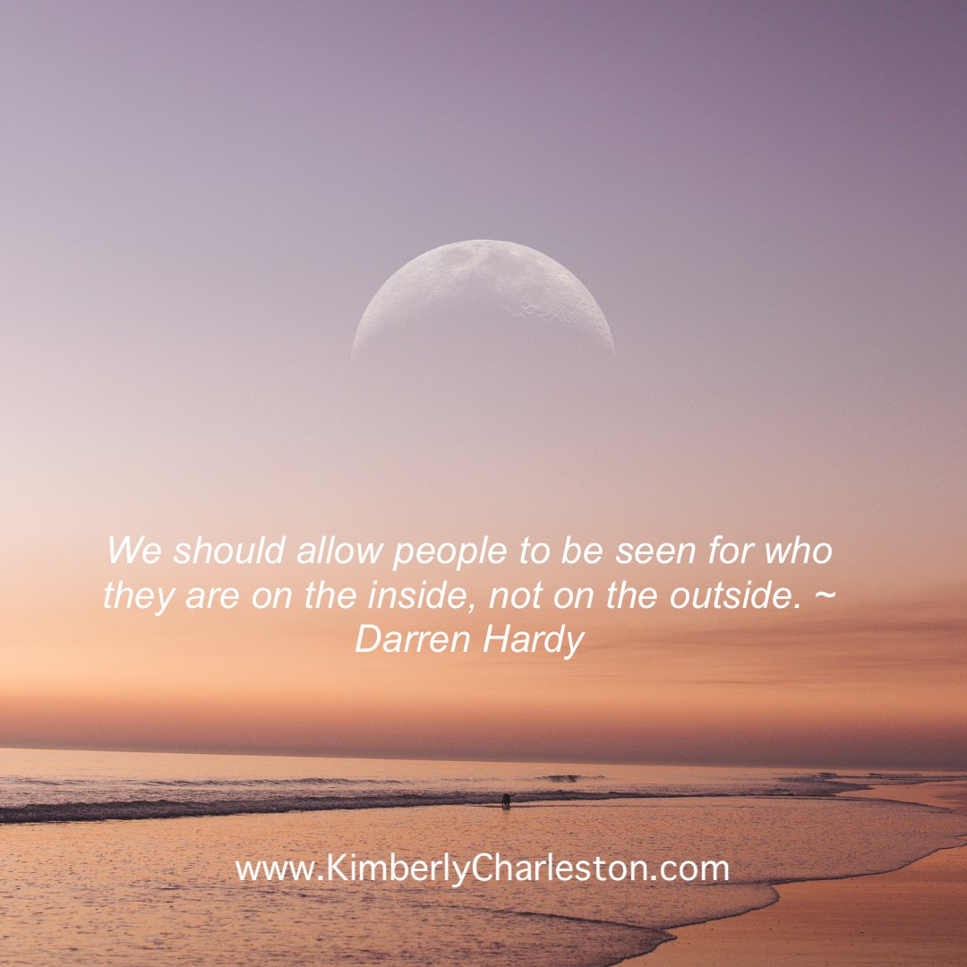 KBMWriting's tweet image. We should allow people to be seen for who they are on the inside, not on the outside. ~ Darren Hardy
#bettereveryday #betheexception #nevermiss #books #booksuplift #writingcommunity #author #writers #success #careeradvice #confidence #motivation #hope #authorquotes