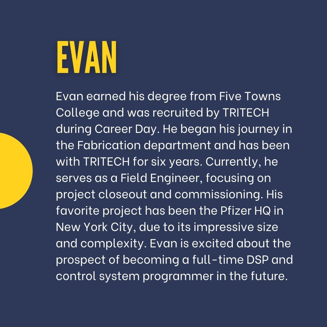 TRITECHComm's tweet image. As the year draws to a close, we would like to take a moment to highlight a few more of our Rising Stars at TRITECH! Take a look as we introduce you to these outstanding employees. #tritech #tritechcommunications #tritechcomm #employeeappreciation #toptalent #risingstars