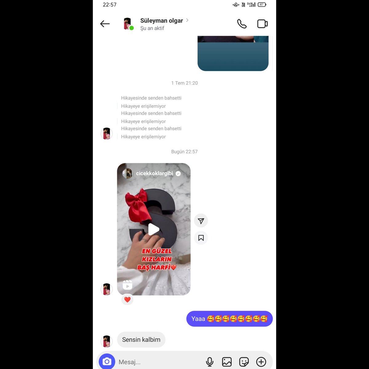Kız çocuğu olmaktan daha güzel bir şey varsa o da babası tarafından sevilen bir kız çocuğu olmaktır. Hele de günümüz Türkiyesinde ! 
Çok şükür 🙏🏻🥲🌹