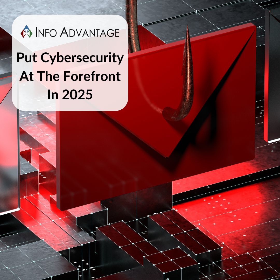 Cyber threats are always evolving, and if your cybersecurity strategy isn't keeping pace, you risk critical gaps in protection. Partner with Info Advantage in 2025 to enhance your security and gain peace of mind. Learn more: buff.ly/4guErmM #InfoAdvantage #Cybersecurity