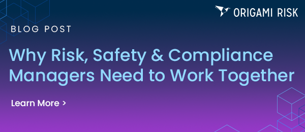 ➡️ Read our new blog post &amp; learn how Origami's RMIS, EHS &amp; GRC Solutions can help you break down organizational silos and reduce costs! ow.ly/Opf550T7RIe

#IRM #RiskManagement #OrigamiRisk #RMIS #EHS #GRC