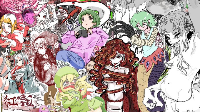 絵チャの企画この辺を描きましたわよ〜 