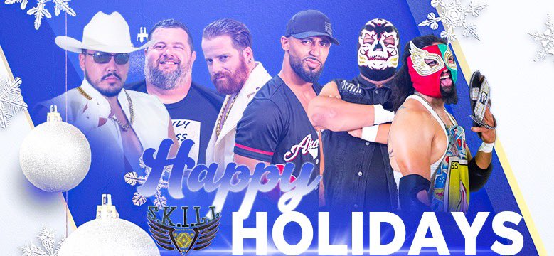SkillProLucha's tweet photo. Happy Holidays and wishing you all an extraordinary New Year!! https://t.co/t7wzLcu8kE