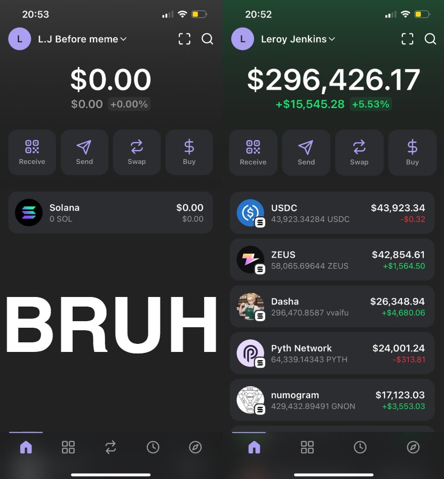 BRUUUUUUUUUUUUUUUUUUUUUUUH

Imagine that 99% of ppl thinks that memecoins are hard

Take ur phone -> Read this guide -> RETIRE

If I could do this, you can too... [del. in 15h] 🧵⏬