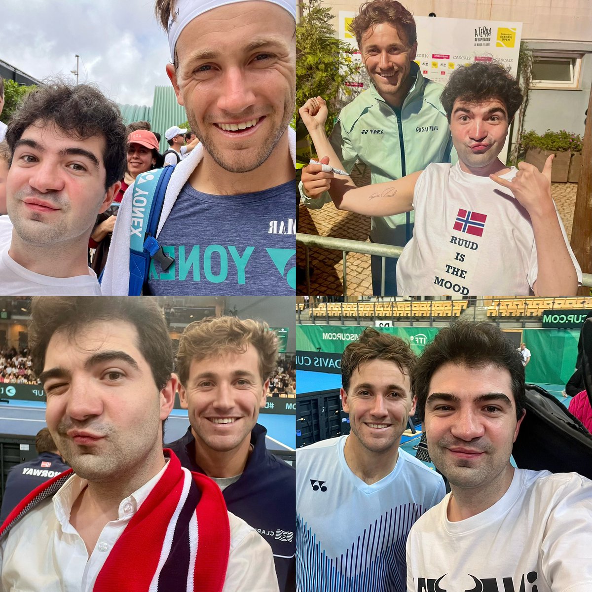 macls1998's tweet image. I wanna say a massive thank you to @CasperRuud98 for making my biggest dream come true!
Your passion, talent, values, hard work, respect, commitment, kindness, intelligence, sense of humor and generosity keeps inspiring me everyday.
You make my life so much better!! ❤️