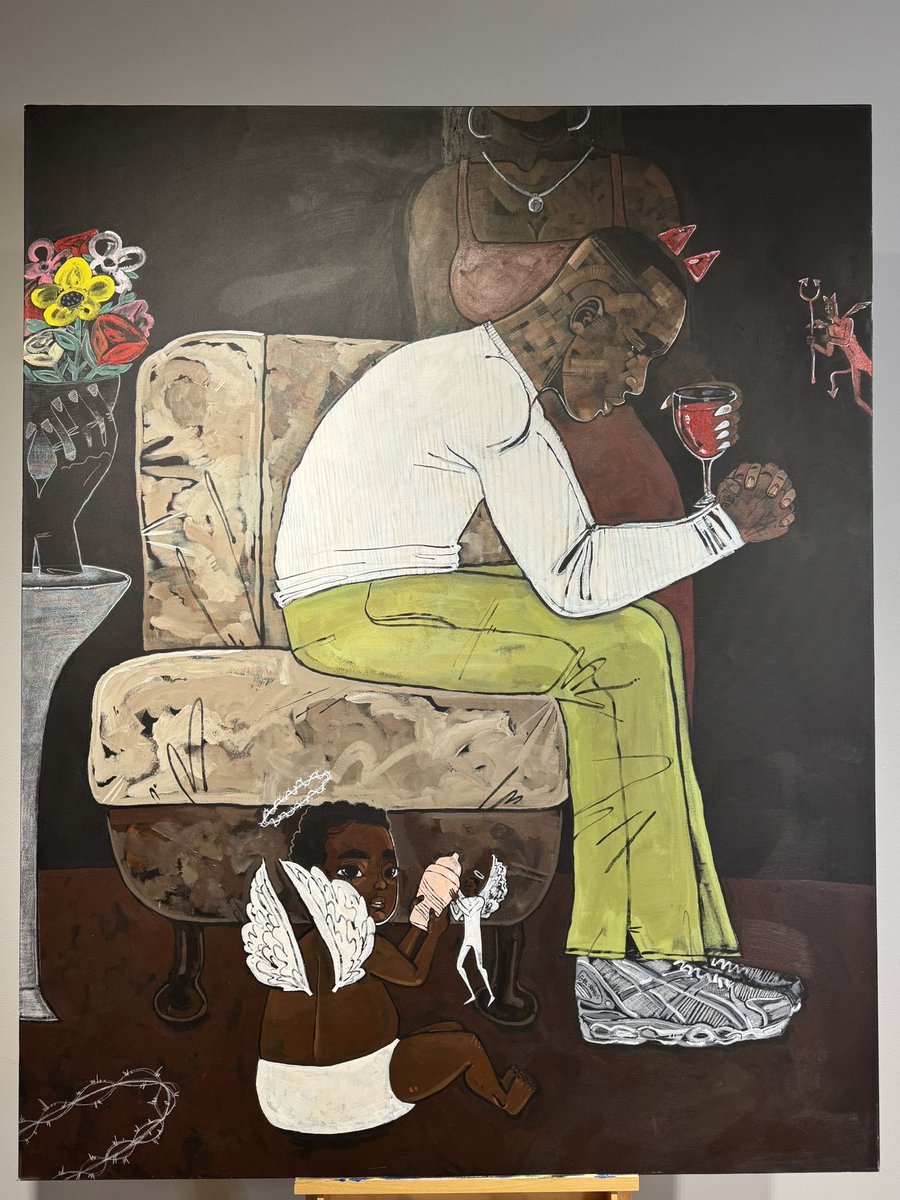 Terrythedonn's tweet photo. No better than my own father
Acrylic on canvas https://t.co/7jeQ9z61BG