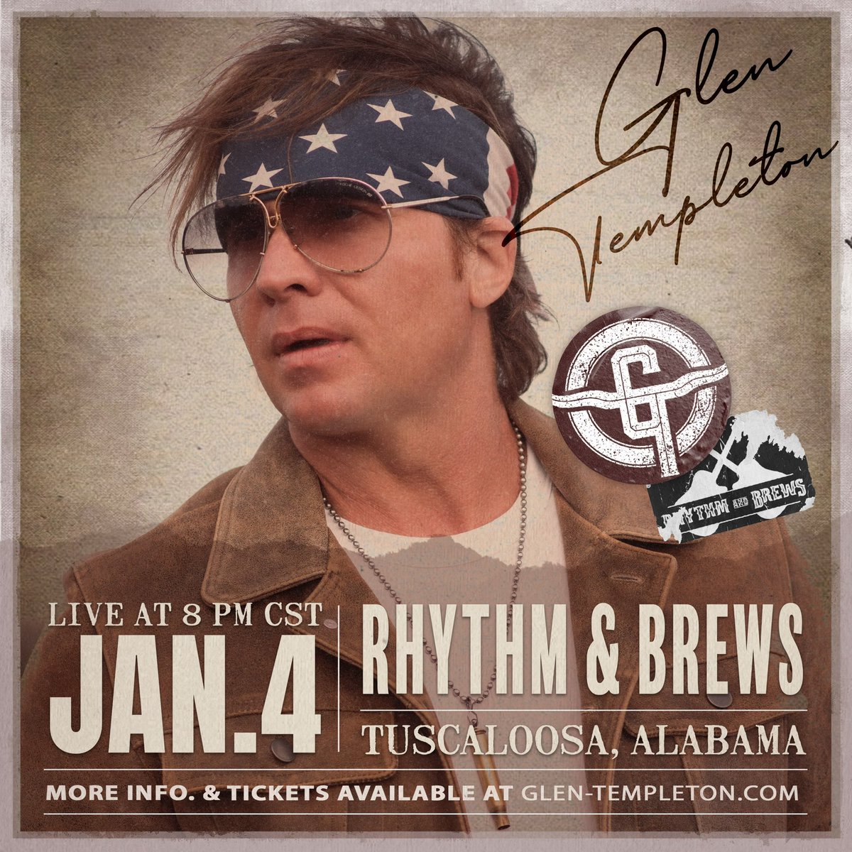 1st Show of 2025
Rhythm &amp; Brews
January 4th
Tuscaloosa, Alabama
Heading back to T-town where it all started 🎤
Ticket link in comments 🎟️ 

#hometownshow #alabama #RollTide