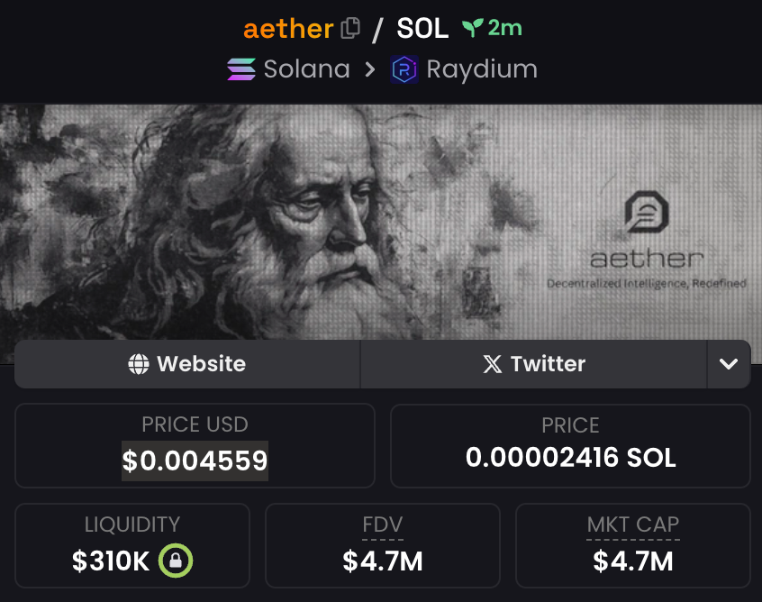 0xNonceSense's tweet photo. When I called $aether at a $371K market cap, hardly anyone knew it existed.

Fast forward, and those who acted early have seen an incredible 21x return.

This wasn’t a lucky guess—it’s the result of staying ahead of the curve. In my Private Group, we discover opportunities before they hit the mainstream.

While others chase hype, we quietly position ourselves for the next big move.

Timing is everything in this game. Blink, and you’ll miss it.

Want to be part of the few who know what’s coming next?

Join my Telegram: https://t.co/oSUKPTUX14

The future doesn’t wait—secure your spot now.