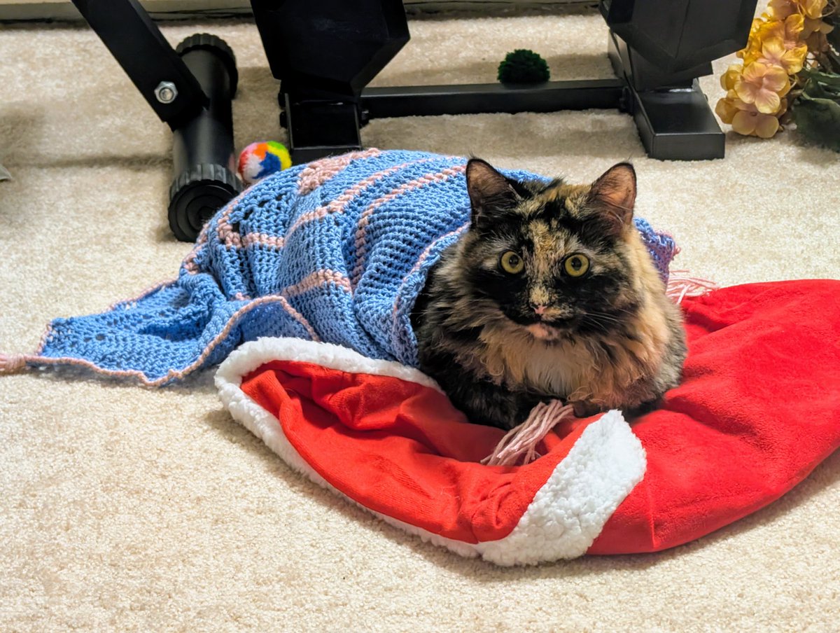 Mother has made me a blanket