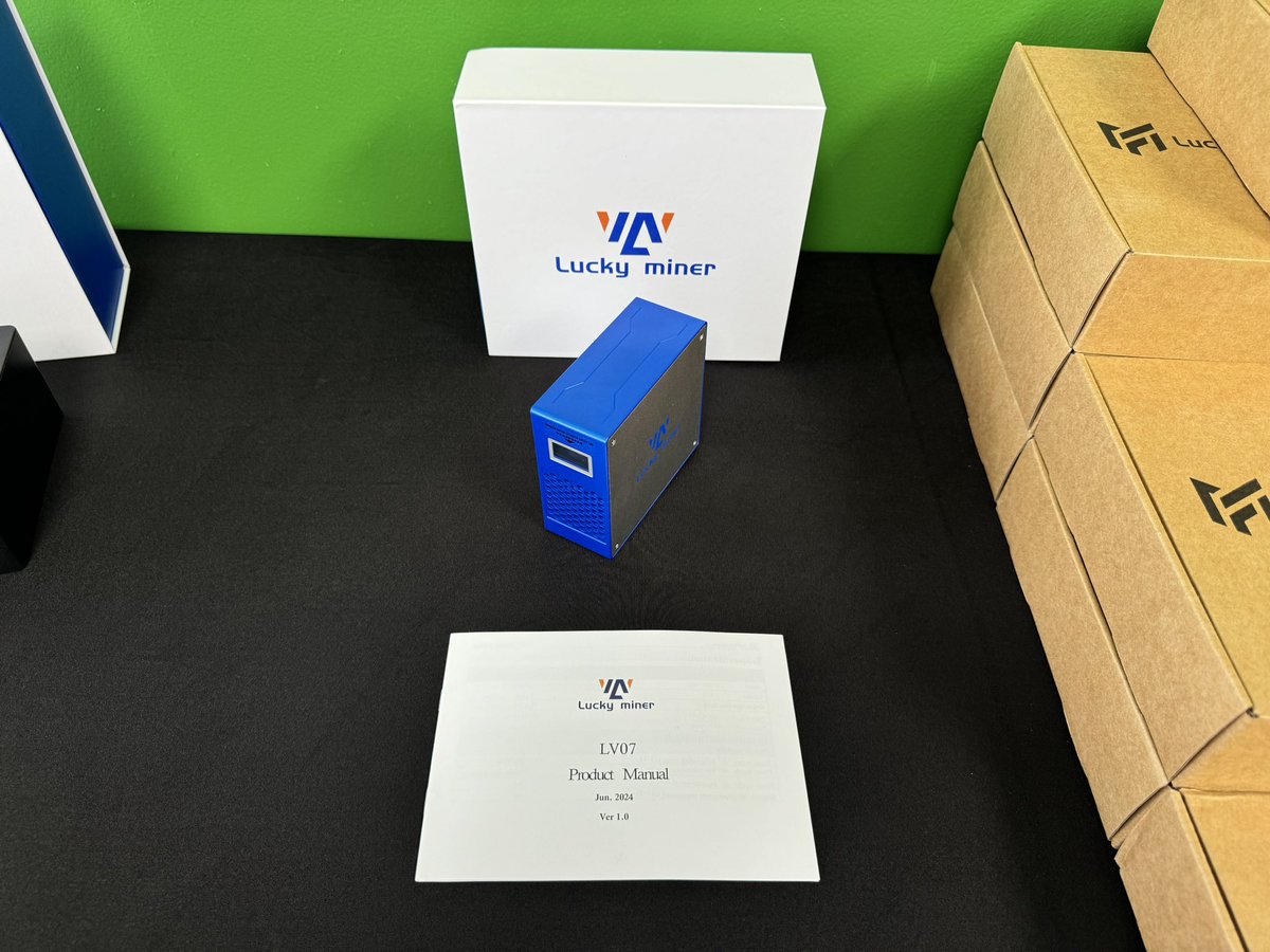 wupaccess's tweet image. 🚨 New Inventory Alert! 🚨

Fresh from Lucky Miner: the LV-08 Bitcoin Solo Miner, plus the LV-03, LV-06, and LV-07!

💰 Solo Mining = Big Rewards (with a little luck!)

📸 See the photos &amp;amp; DM us to reserve yours now—these are selling fast! 🚀

🔗 wupaccess.com/ols/categories…