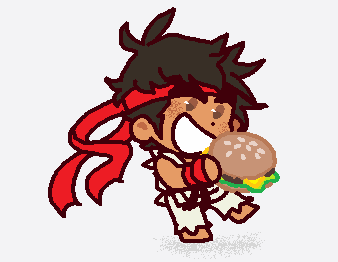 DailyRyus's tweet image. Daily Ryu Day 365! 🍔