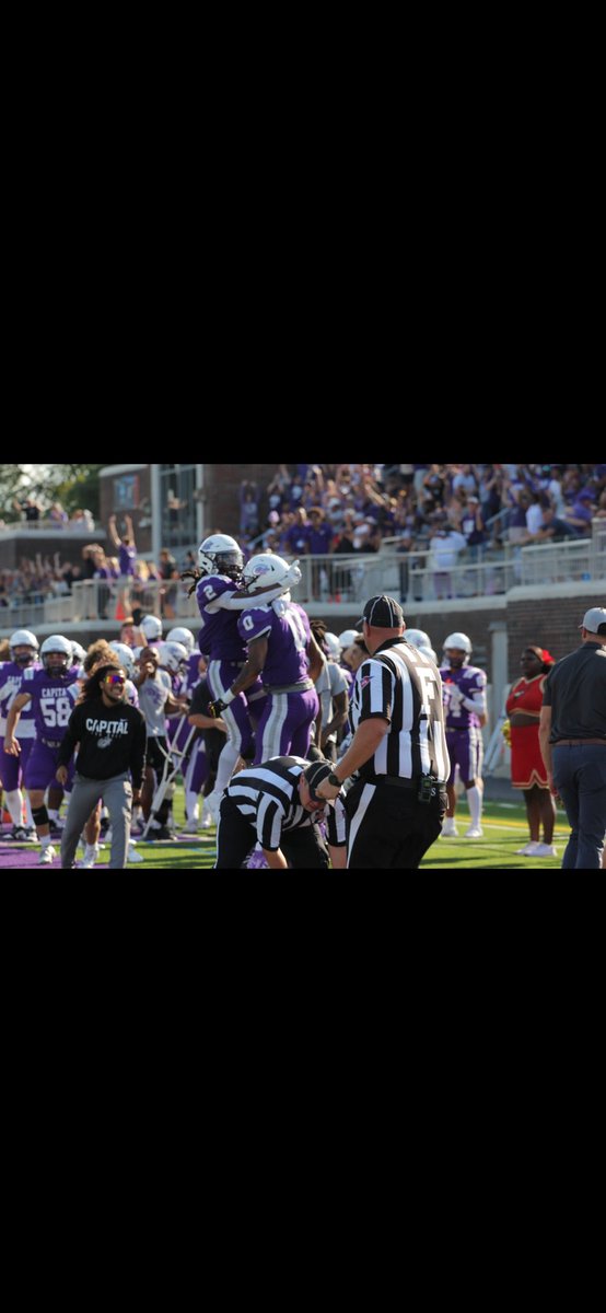 Tristen wall (@tdotts8) on Twitter photo After a great conversation with <a href="/Coachcalexander/">Charles Alexander</a> I’m blessed to receive an ⭕️ffer from <a href="/CapitalU_FB/">Capital University Football</a>
🟣⚪️
<a href="/Qb_Architect/">Coach Leon Day</a> <a href="/LB_Technician/">Coach Michael Perry Jr</a> <a href="/ALPrepStars/">ALPrepStars</a> <a href="/AL_Recruiting/">AL Recruiting</a> <a href="/gobigrecruiting/">Go Big Recruiting</a> <a href="/One11Recruiting/">One11 Recruiting</a> <a href="/ExpoRecruits/">Expo Recruits</a> <a href="/FCRecruits/">First Choice Recruiting</a> <a href="/PrepRedzone/">Prep Redzone 🏈</a> <a href="/PrepRedzone/">Prep Redzone 🏈</a> After a great conversation with <a href="/Coachcalexander/">Charles Alexander</a> I’m blessed to receive an ⭕️ffer from <a href="/CapitalU_FB/">Capital University Football</a>
🟣⚪️
<a href="/Qb_Architect/">Coach Leon Day</a> <a href="/LB_Technician/">Coach Michael Perry Jr</a> <a href="/ALPrepStars/">ALPrepStars</a> <a href="/AL_Recruiting/">AL Recruiting</a> <a href="/gobigrecruiting/">Go Big Recruiting</a> <a href="/One11Recruiting/">One11 Recruiting</a> <a href="/ExpoRecruits/">Expo Recruits</a> <a href="/FCRecruits/">First Choice Recruiting</a> <a href="/PrepRedzone/">Prep Redzone 🏈</a> <a href="/PrepRedzone/">Prep Redzone 🏈</a>