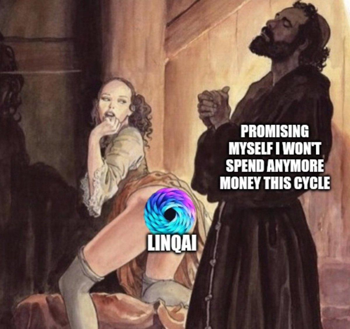 MrPizzaDan's tweet image. You got me $LNQ - I added more to my bag yesterday, using my profit USDT. 

I told myself I wouldn&apos;t, but then I looked at the chart and I couldn&apos;t resist 😍

#linqAI szn is almost here and I&apos;m more than ready!

💥💥💥💥💥💥💥💥