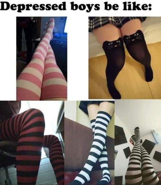The socks make it bearable (*≧ω≦)