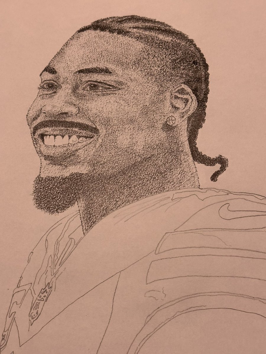 WIP word art drawing of <a href="/Vikings/">Minnesota Vikings</a> and <a href="/LSUfootball/">LSU Football</a> super star WR <a href="/JJettas2/">JJETS✈️</a> using the word JETS only..check it out