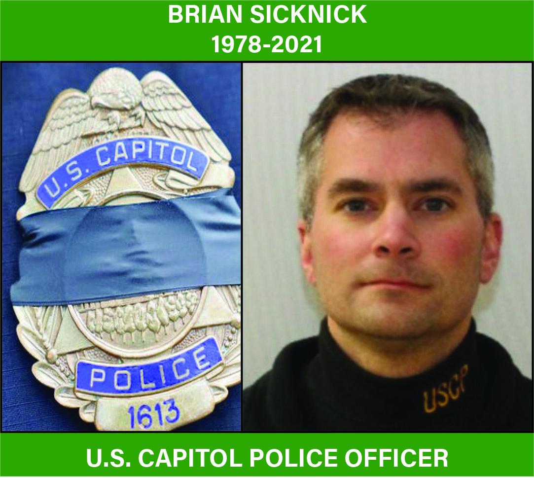 Your daily reminder that Officer Brian Sicknick would still be alive if it weren't for Donald Trump's actions.