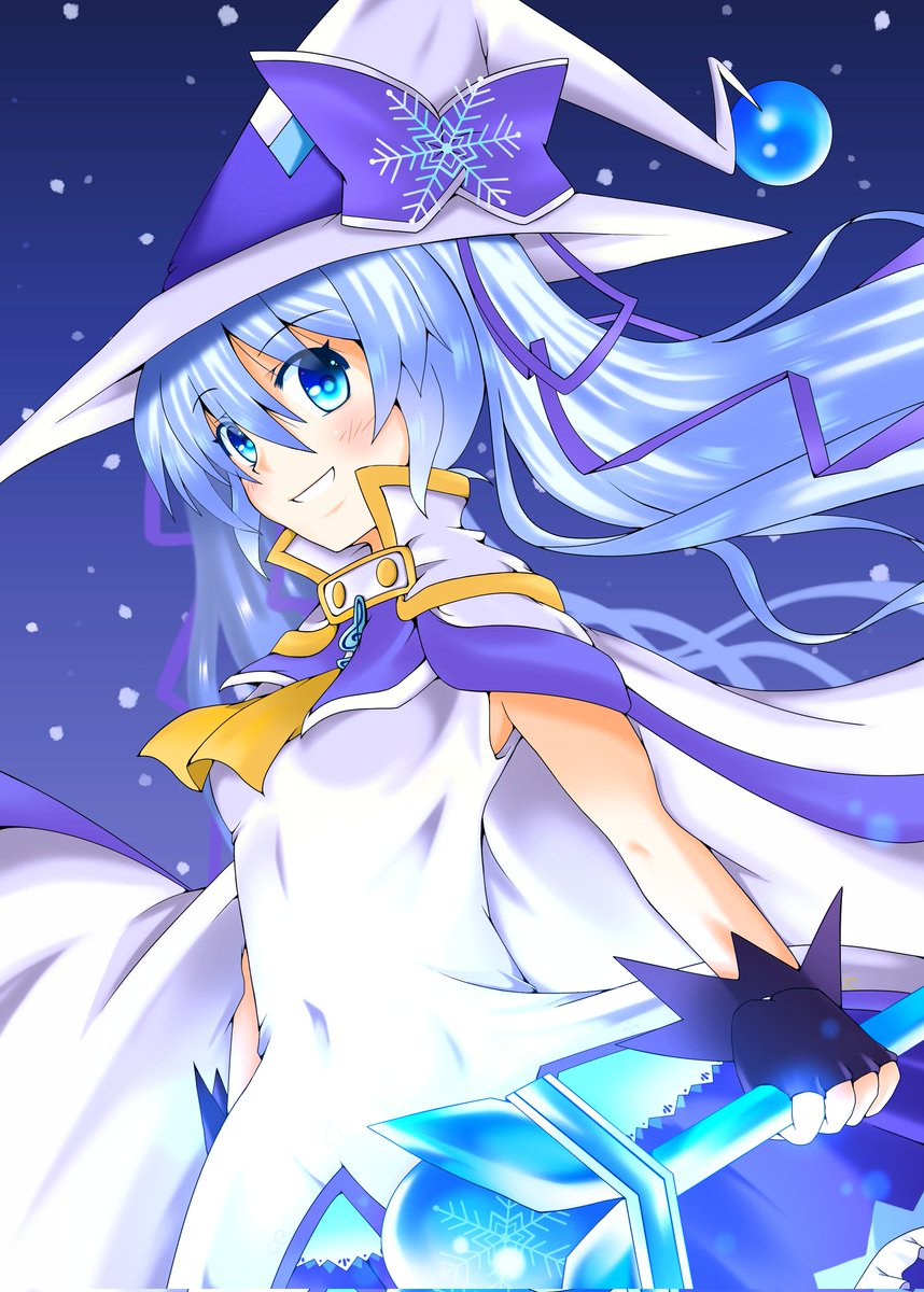 初音ミク ,雪ミク 「#2024年自分が選ぶ今年の4枚今年はミクさんとリムルルは描けた方だと思うけど、」|キノ店員のイラスト