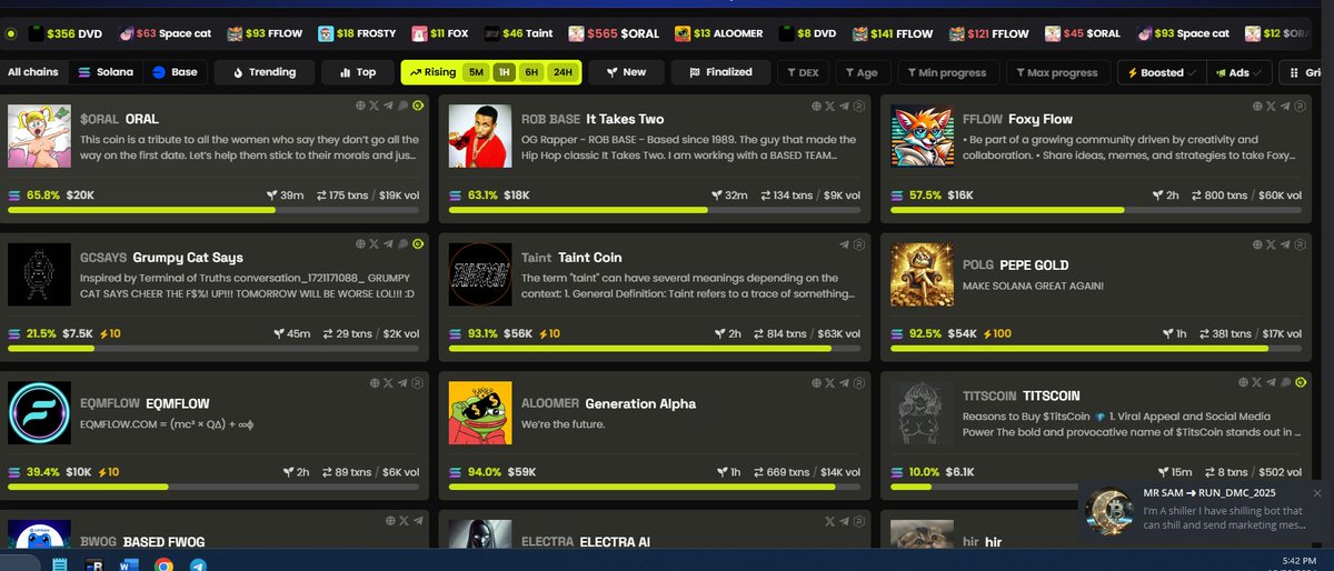 BaseTakes2's tweet image. We ROLLING PEEPS - GOT SOME GREEN CANDLES!
WE TRENDING #25, check back in a minute we will be NUMBER ONE!