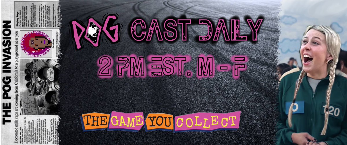 PogDigital's tweet image. LOST IT ALL ON HAWK TUAH  | THE POGCAST DAILY

Over $200 in Prizes daily!
Including $pogs $sol $eth $doge $btc $dog $pepe $bonk $brett $me

For chance to win!
🦅Follow
🤝Tag a Friend
🔄Retweet 
🛰️Set Reminder | Must Listen to Win!
#crypto #giveaway