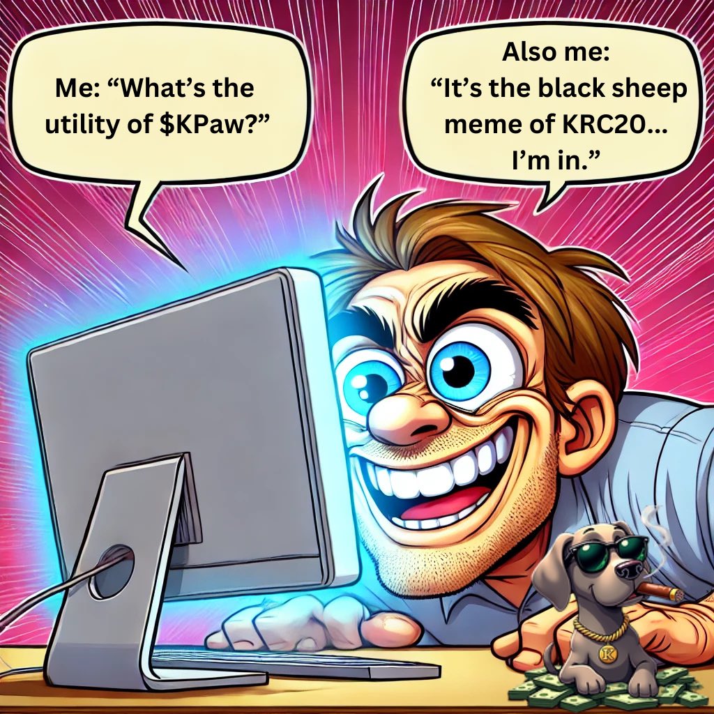 StemsofWindsor's tweet photo. @greybtc 💥 Still under $1M market cap, $KPAW is a fair-launched token designed for exponential community growth. Backed by Kaspa’s blazing-fast blockchain, don’t miss out! 🚀🐕‍🦺 #KPAWArmy https://t.co/NSx4F3DyGN