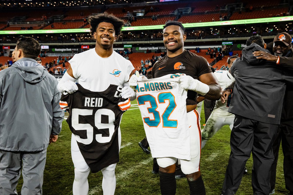 ISA Sports & Entertainment (@isa_management) on Twitter photo Love when the family finds each other at the 50. Patrick McMorris <a href="/McmorrisPatrick/">Patrick McMorris</a> x Winston Reid <a href="/winstonreid43/">Winston Reid</a> #TheBrotherhood #ISAFamily #JerseySwap #NFL #Classof2024 #Dolphins #Browns Love when the family finds each other at the 50. Patrick McMorris <a href="/McmorrisPatrick/">Patrick McMorris</a> x Winston Reid <a href="/winstonreid43/">Winston Reid</a> #TheBrotherhood #ISAFamily #JerseySwap #NFL #Classof2024 #Dolphins #Browns