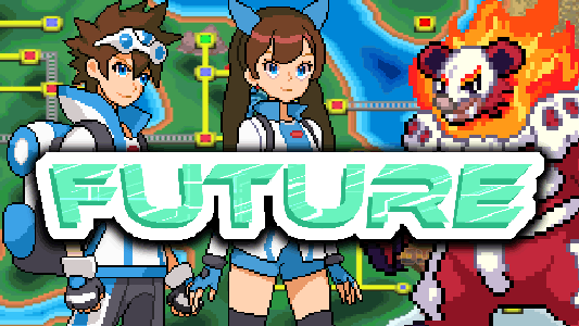 Pokemonerdotcom's tweet photo. Pokemon Future - Fan-made Game has over 140 Fakemon, Tecno Evo, Black/White Graphics, New Story      
#ducumon #pokemoner #pokemon #pokemonfuture #exe                
Read my article to get and know more at https://t.co/bTk509ft3b https://t.co/yxcEf7pz0a