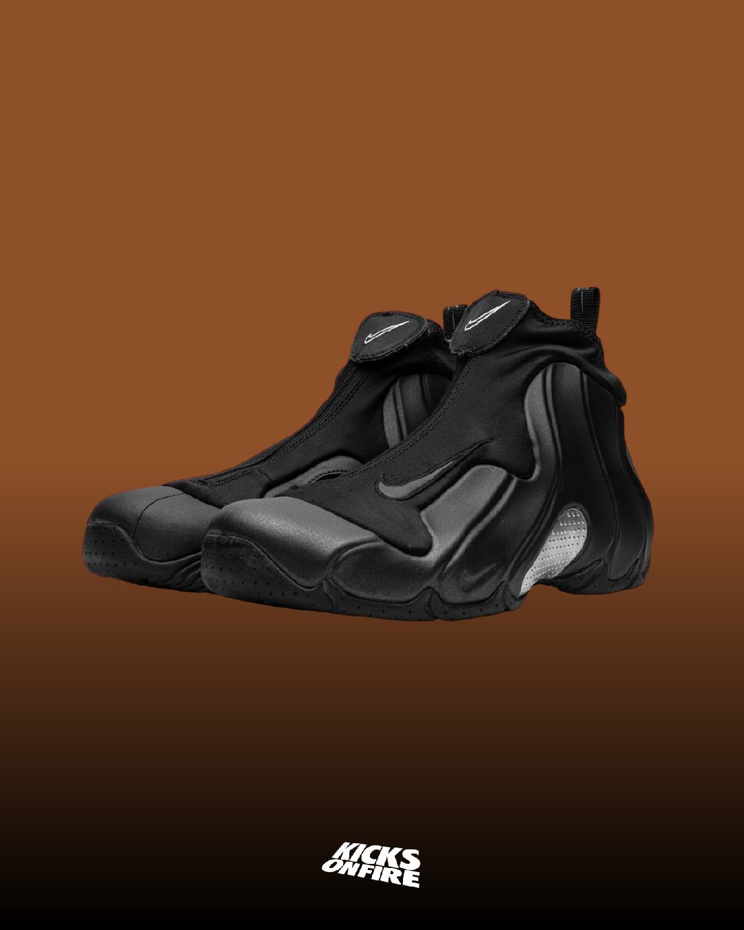 NIKE ☆ Air Flightposite ‘Black 2025’ Nike Air Flightposite 