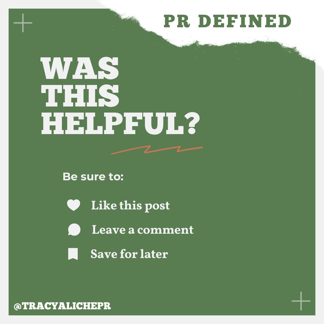 TracyAlichePR's tweet image. A Media Kit is your brand’s digital handshake with the press.  It includes your bio, key stats, and press-ready images—all in one place to help tell your story. 

Want more PR insights? Follow this #PRDefined series! 💼✨ 
 #MediaKit101 #PublicRelationsTips