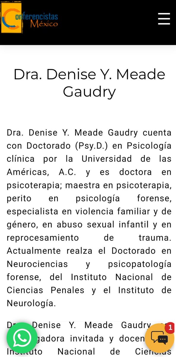 CLARO que NUESTRA PRESIDENTA es CIENTÍFICA, no como TÚ. 

¡CHARLATANA!

NO TIENES CÉDULA NI DE PSICOLOGA NI DE DOCTORADO Y MUCHO MENOS DE MAESTRÍA.

MENTIROSA!!!