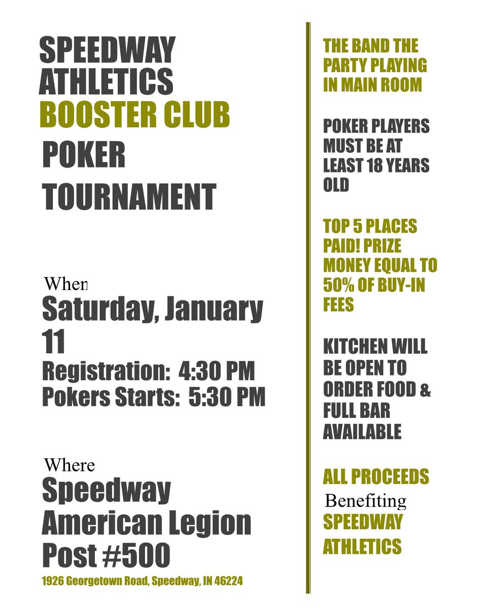Speedway Boosters (@shsathlboosters) on Twitter photo 