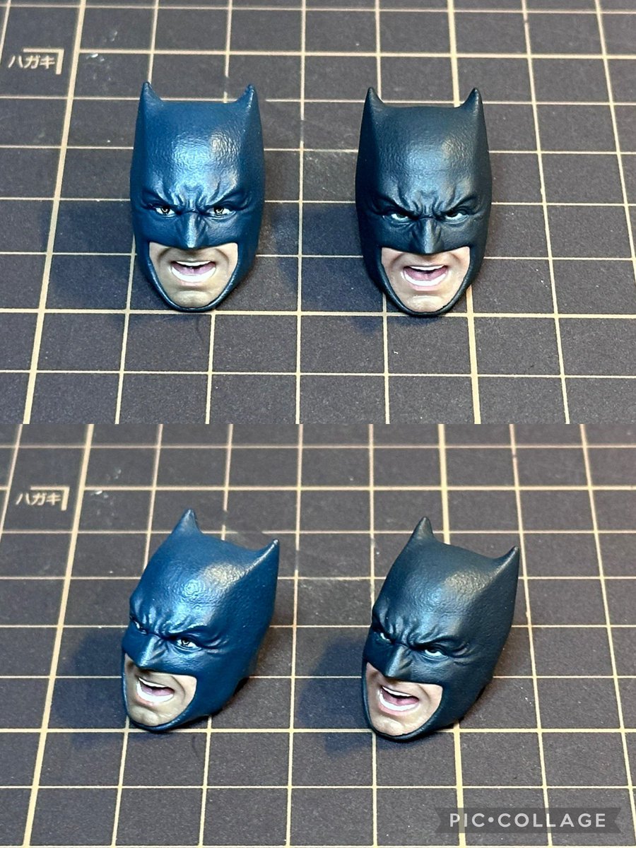 K2Works1's tweet image. 1:12 THE FLASH / BATMAN

雄叫びヘッド←before/after→

豊富なハンドパーツと
バットサイクル用のハンドパーツも付属。

明らかに首が短かった為1.5mm延長👍

#创世模王 #MODOKING #MAFEX
#BATMAN #THEFLASH
