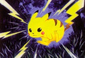 Pikachu tcg art appreciation post