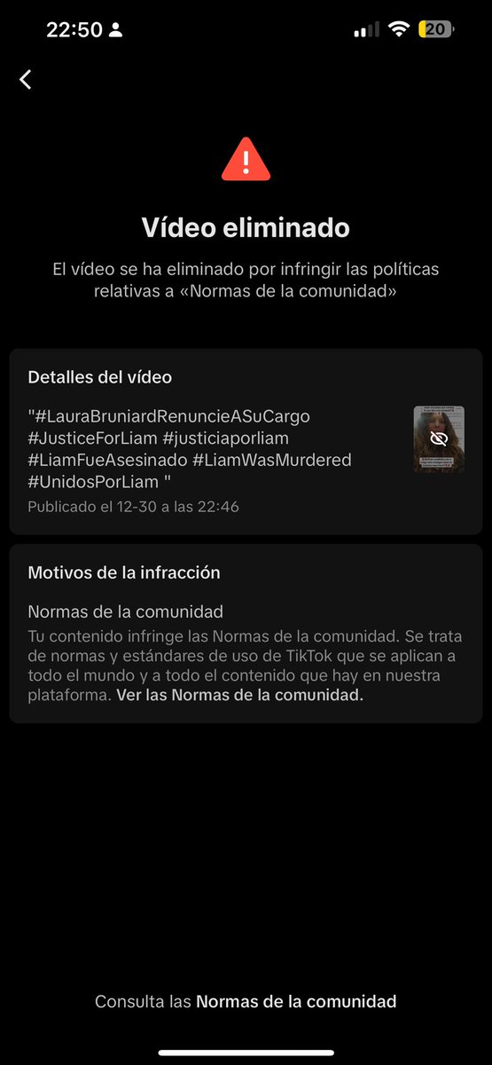 reinaa_natalia's tweet photo. 🚨🚨TIKTOK is censoring the video about the judge #LauraBruniard and as soon as I upload it they delete it!!!! They don't let it be known what kind of "professional" she is!!!!!

YOU ARE MESSING WITH THE WRONG FANDOME!!!!! 
We are not going to stop!

#LauraBruniardResignAsJudge https://t.co/MH3Yl2yDvG