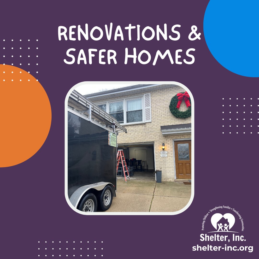 With thanks to the Arlington Heights' Community Development Block Grants and Shelter's amazing Grants Manager, our Transitional Living Program home is getting come needed renovations! The grant is funding new tuckpointing and installation of sprinkler and alarm systems.