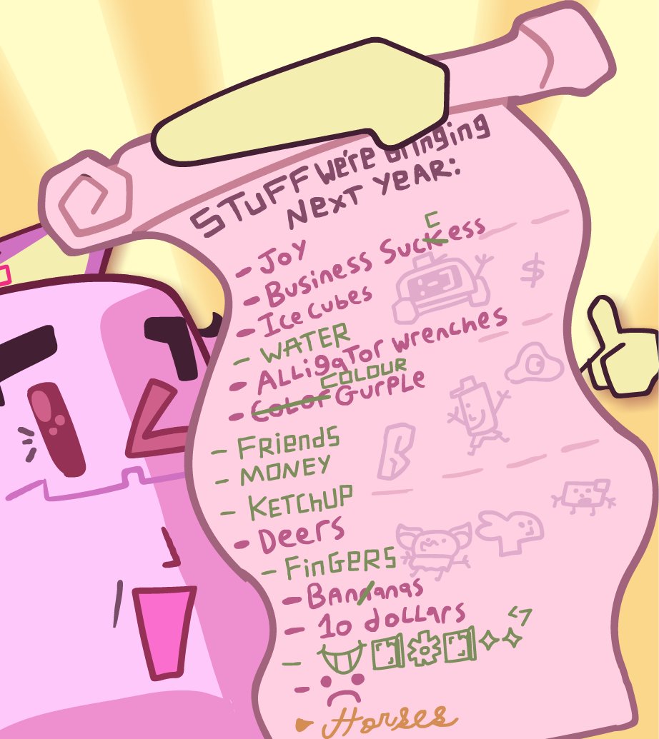 Object_Legends's tweet image. An official list of stuff we are bringing in 2025!