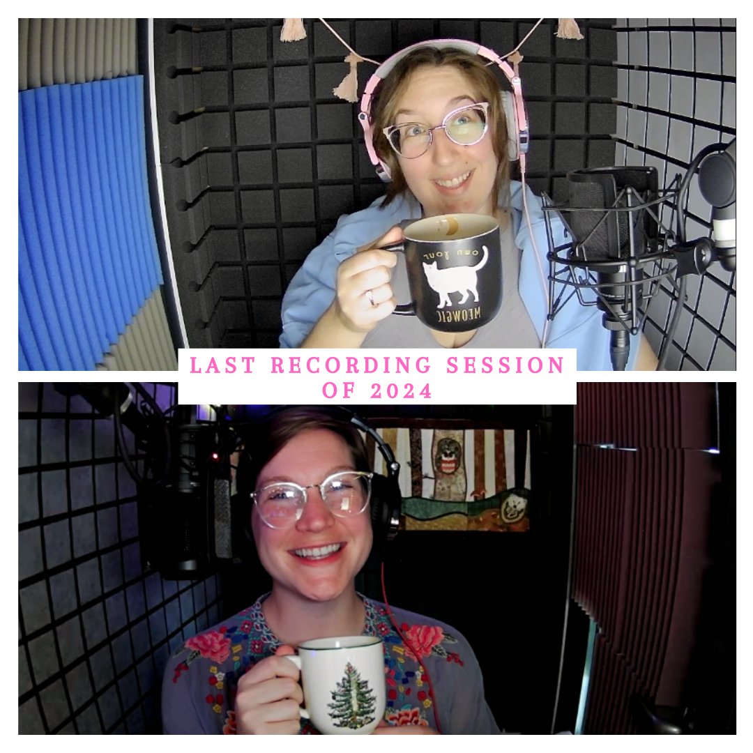 Sarah Ruth Thomas (@sarahruthvoice) on Twitter photo Final recording day of 2024 for the <a href="/StorySirensPod/">StorySirensPodcast</a>!
New episodes every Thursday. Listen on your favorite podcasting platform!
#newyear #podcast #mythology #comedy #history Final recording day of 2024 for the <a href="/StorySirensPod/">StorySirensPodcast</a>!
New episodes every Thursday. Listen on your favorite podcasting platform!
#newyear #podcast #mythology #comedy #history
