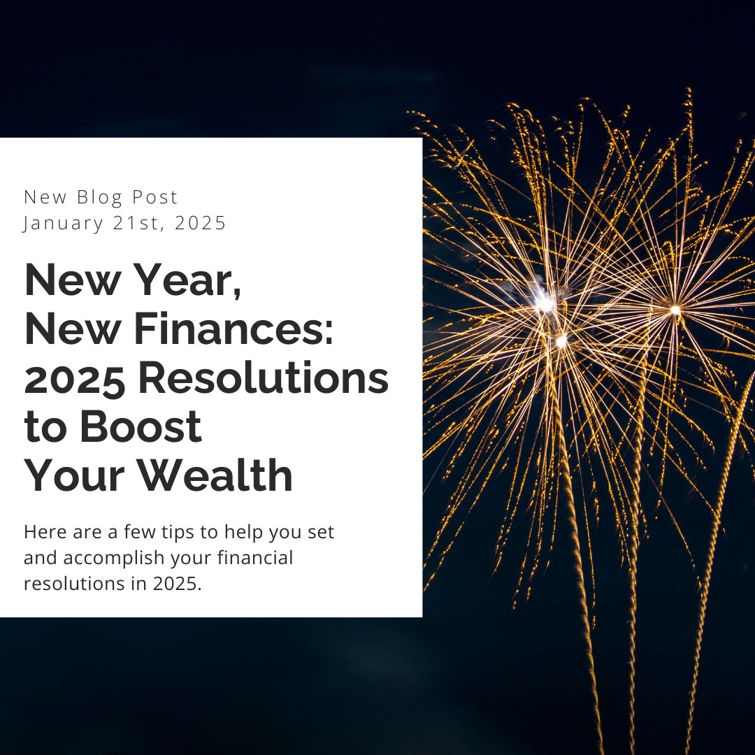 GHPInvestment's tweet image. New year, new financial goals! January is the perfect time to review your finances and set resolutions for 2025. 
Read the full blog for actionable steps to make your resolutions stick: bit.ly/3BT0ZxX
#FinancialResolutions #NewYearGoals #WealthAdvisor #FinancialAdvisor