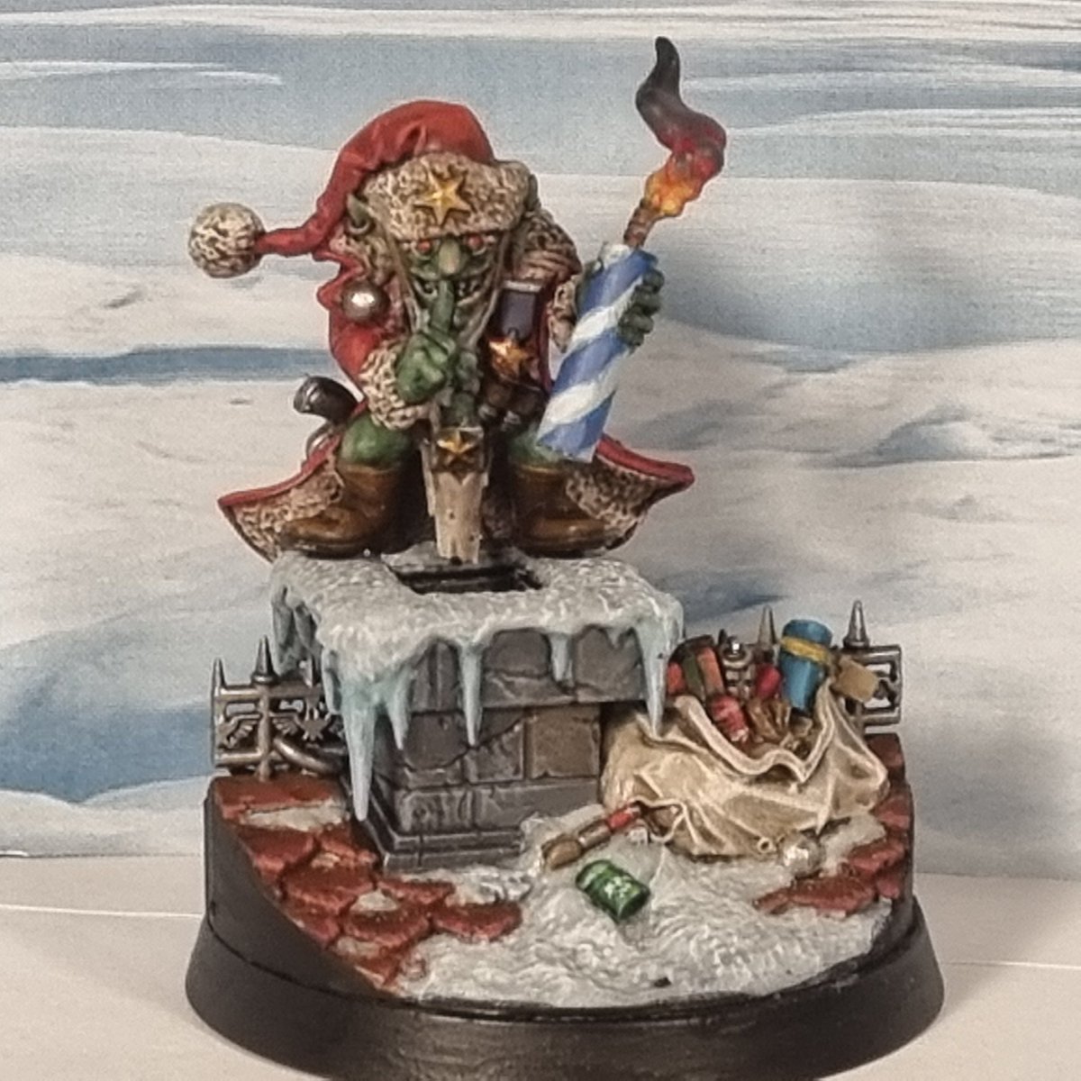djalpha01's tweet photo. It's taken a year!  And the new one to promote me, to do this one.

#warhammer 
#daredgobbo

#WarhammerCommunity 
#paintingwarhammer
@warhammer https://t.co/wqKeIsDGfV