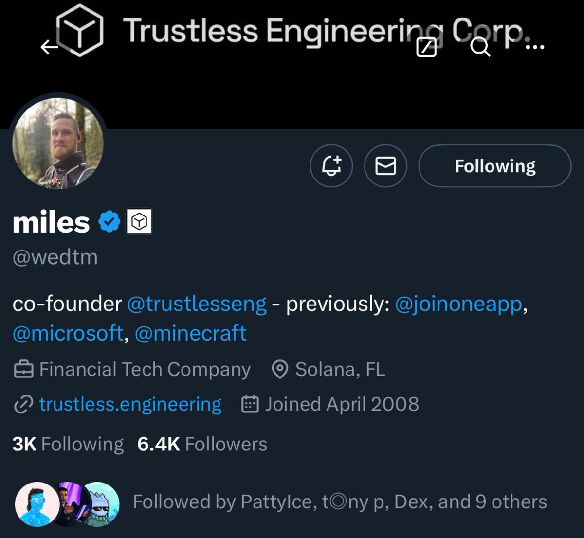 Do some research on who <a href="/wedtm/">miles</a> is

 the most credible Ai / Tech dev, followed by toly running also running a billion dollar Ai company

Launched $ZALIGO 

check the dev wallet all the proof is on chain i aped a big bag

GorvUUSkJGSzJUebM5W6berUkZ5pG8nmnn7tmk74pump
