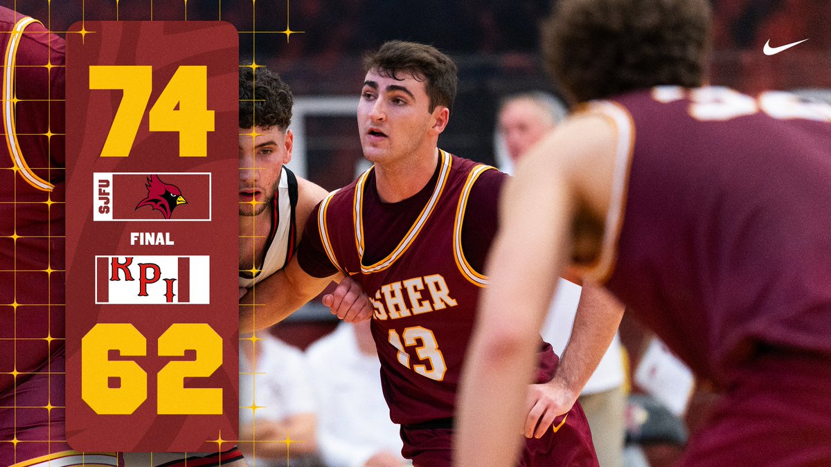 SJF Cardinals (@fisherathletics) on Twitter photo .<a href="/SJFMBB/">St. John Fisher Men's Basketball</a> takes down previously unbeaten RPI‼️
Senior Cole Thompson scored a career-high 25 points while shooting 10 of 16 overall (5 of 9 from three). Junior Max Schneider had 16.
Fisher set season highs in 3-pointers made (12) and 3-point percentage (50%). .<a href="/SJFMBB/">St. John Fisher Men's Basketball</a> takes down previously unbeaten RPI‼️
Senior Cole Thompson scored a career-high 25 points while shooting 10 of 16 overall (5 of 9 from three). Junior Max Schneider had 16.
Fisher set season highs in 3-pointers made (12) and 3-point percentage (50%).
