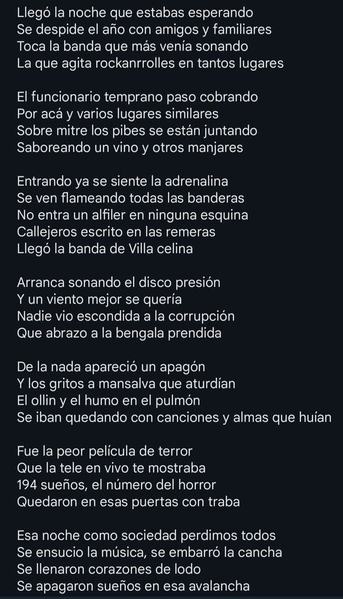 Thiagogomezzokk's tweet photo. Callejeros inocentes,20 años de cromañon https://t.co/rnZkYsyNdR
