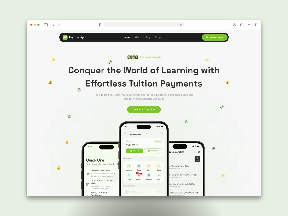 AyoatheKreator's tweet image. Here my submission for @Pay4meapp redesign challenge 
Desktop Prototype link: figma.com/proto/FIouzPOr…
@SundayPaulAdah
@Roycetter
@stephenjude_