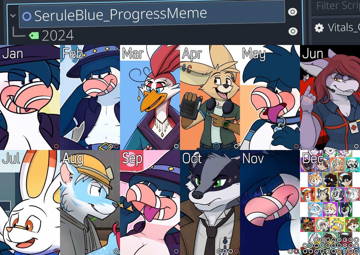 ...it was certainly a different year for me, that's for sure!